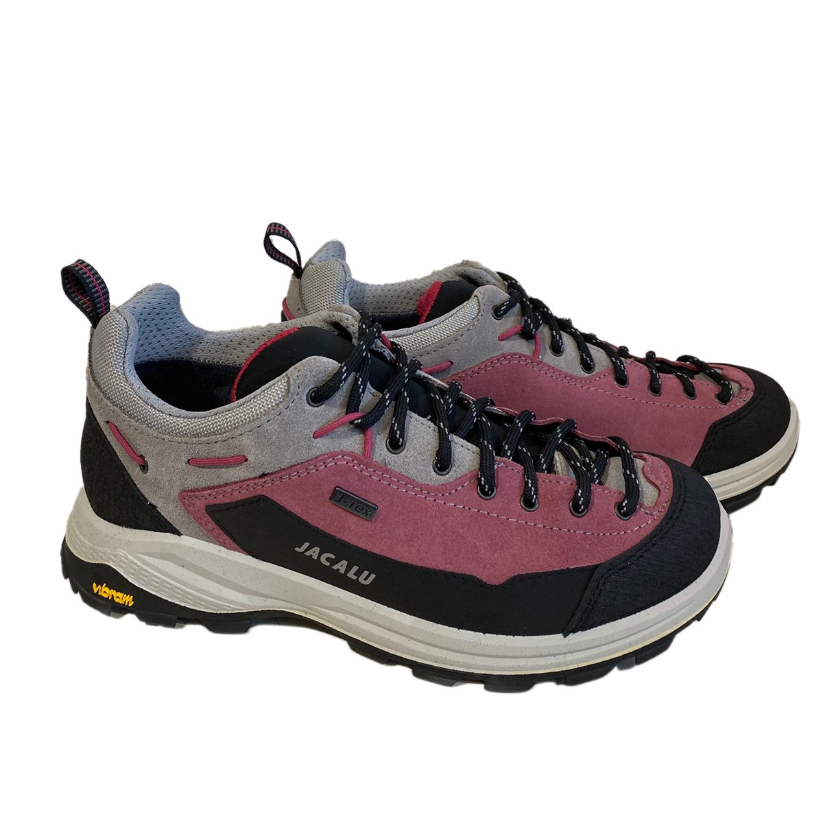 31831 8J Jacalu leather Upper and PU/Rubber sole Waterproof Pink/Grey