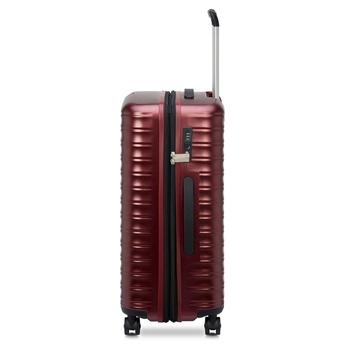 Unisex Valiz 41972389 Roncato Trolley Cabına 55 Cm 4R Wave Rosso Scuro