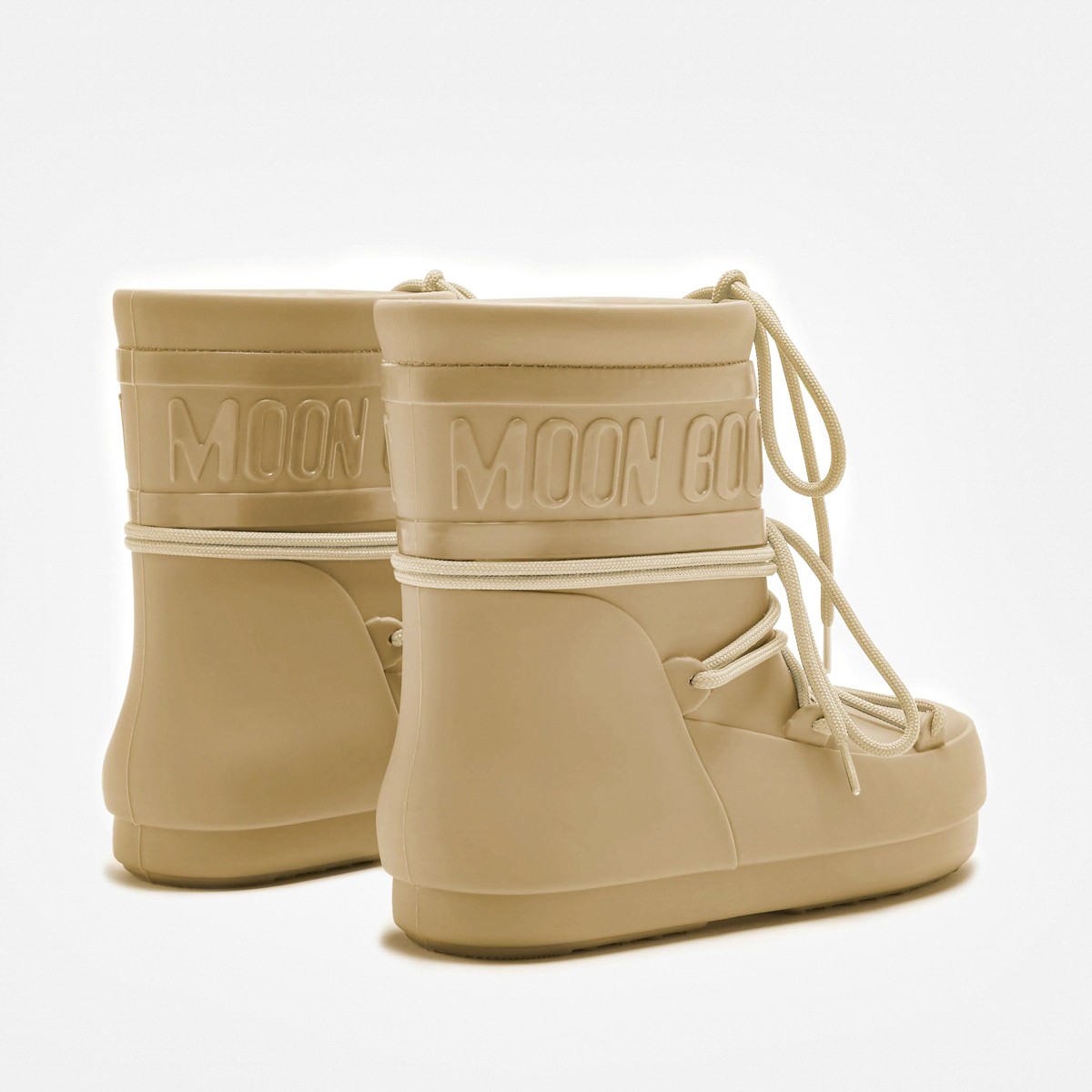 24600200-006 Moon Boot Rain Boots Low Cream