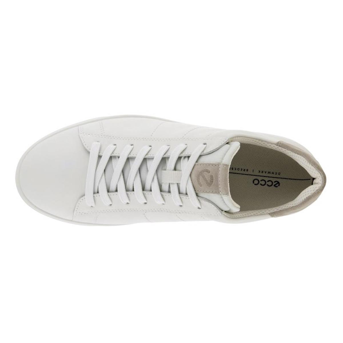 Erkek Sneaker ( Günlük) 52130458336 Ecco Street Lite M White Gravel Emkay Arenal White