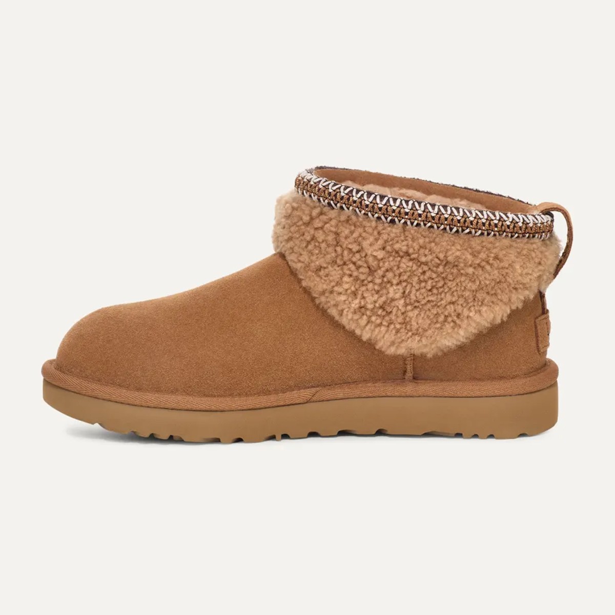 1158263 UGG W CLASSIC ULTRA MINI MAXI CURLY CHESTNUT (TABA)