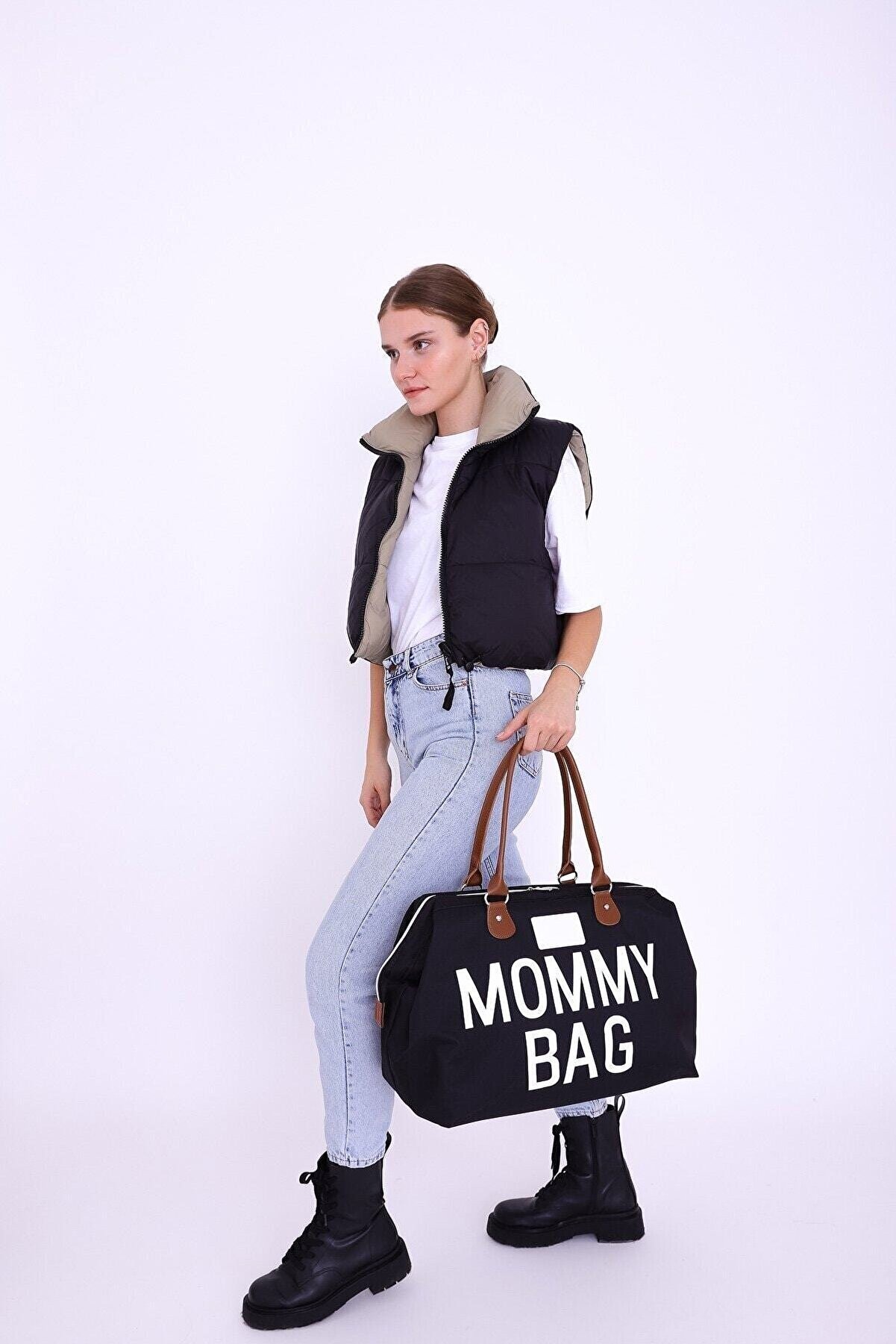 M1453 TRAGER MOMMY BAG SİYAH