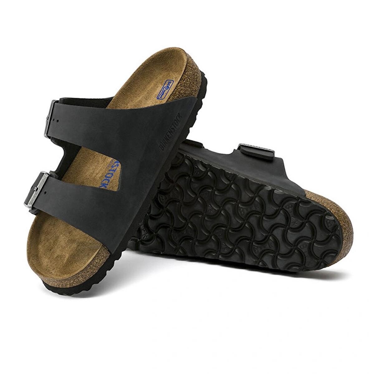 Kadın Terlik 752483 Birkenstock ARIZONA NU OILED SFB BLACK