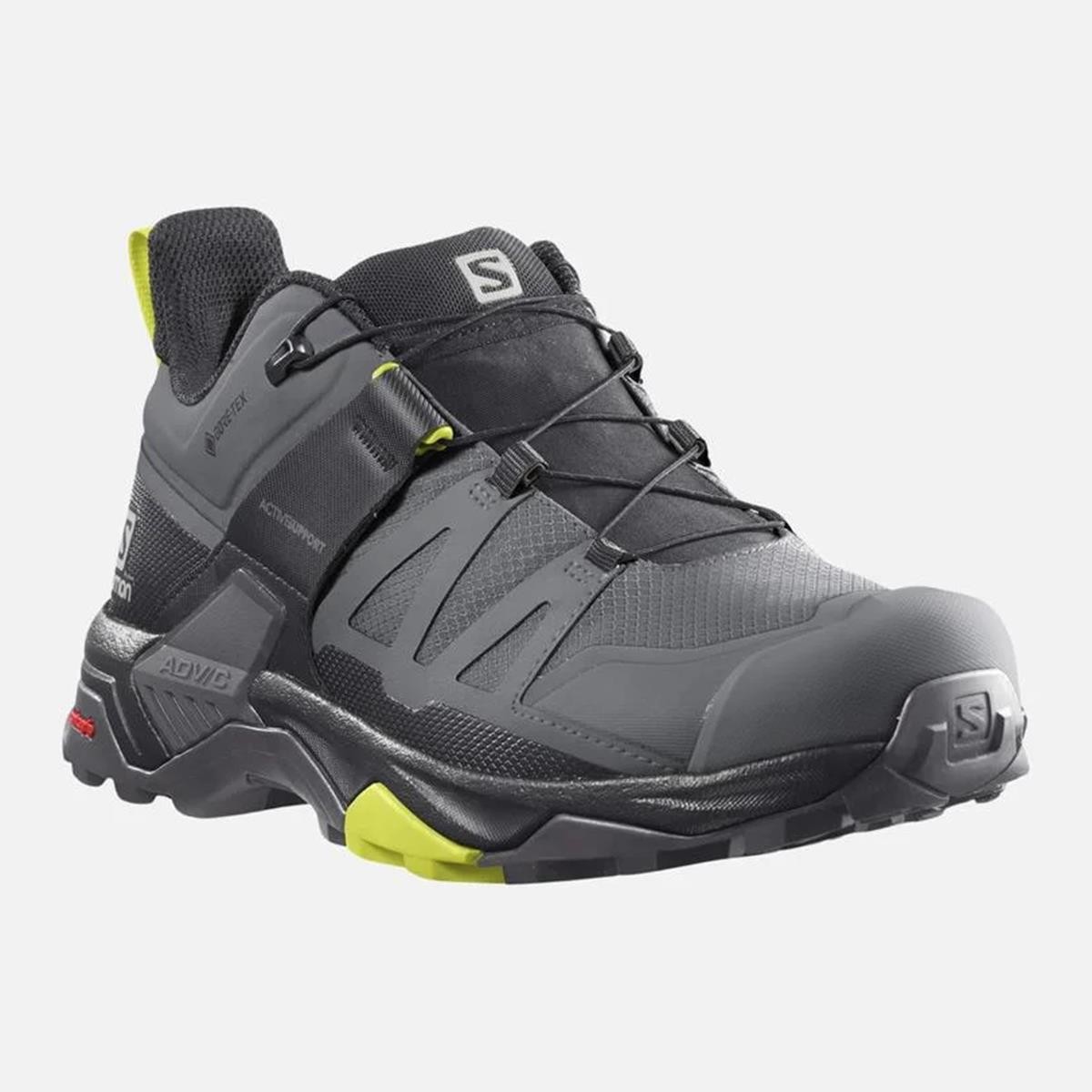 Erkek Bot L41622900 SALOMON X ULTRA 4 GTX Quiet Shade-Black-Evening Primrose