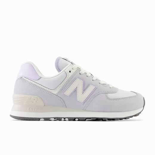 Kadın Spor WL574AG2 New Balance NB Lifestyle GreyPurple