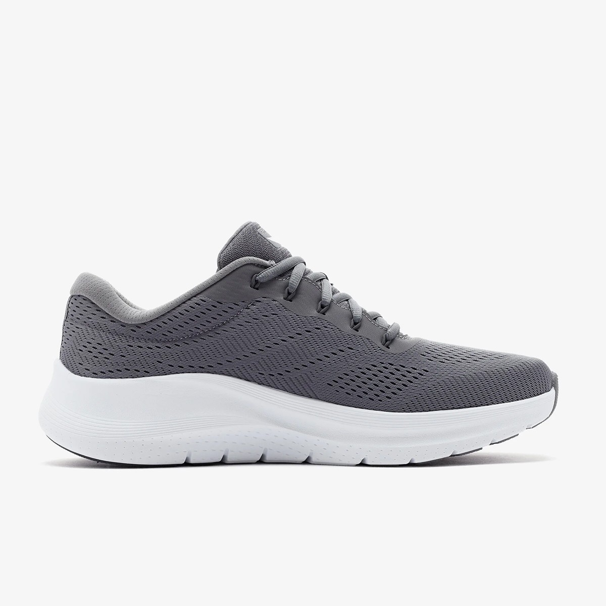 232700TK GRY Skechers ARCH FIT 2.0 Grey Knit Mesh/ Lt Gray Trim