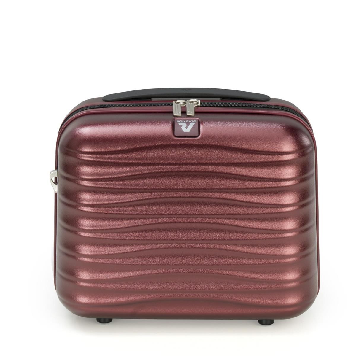 Unisex Valiz 41972889 Roncato Beauty Case 4R Wave Rosso Scuro