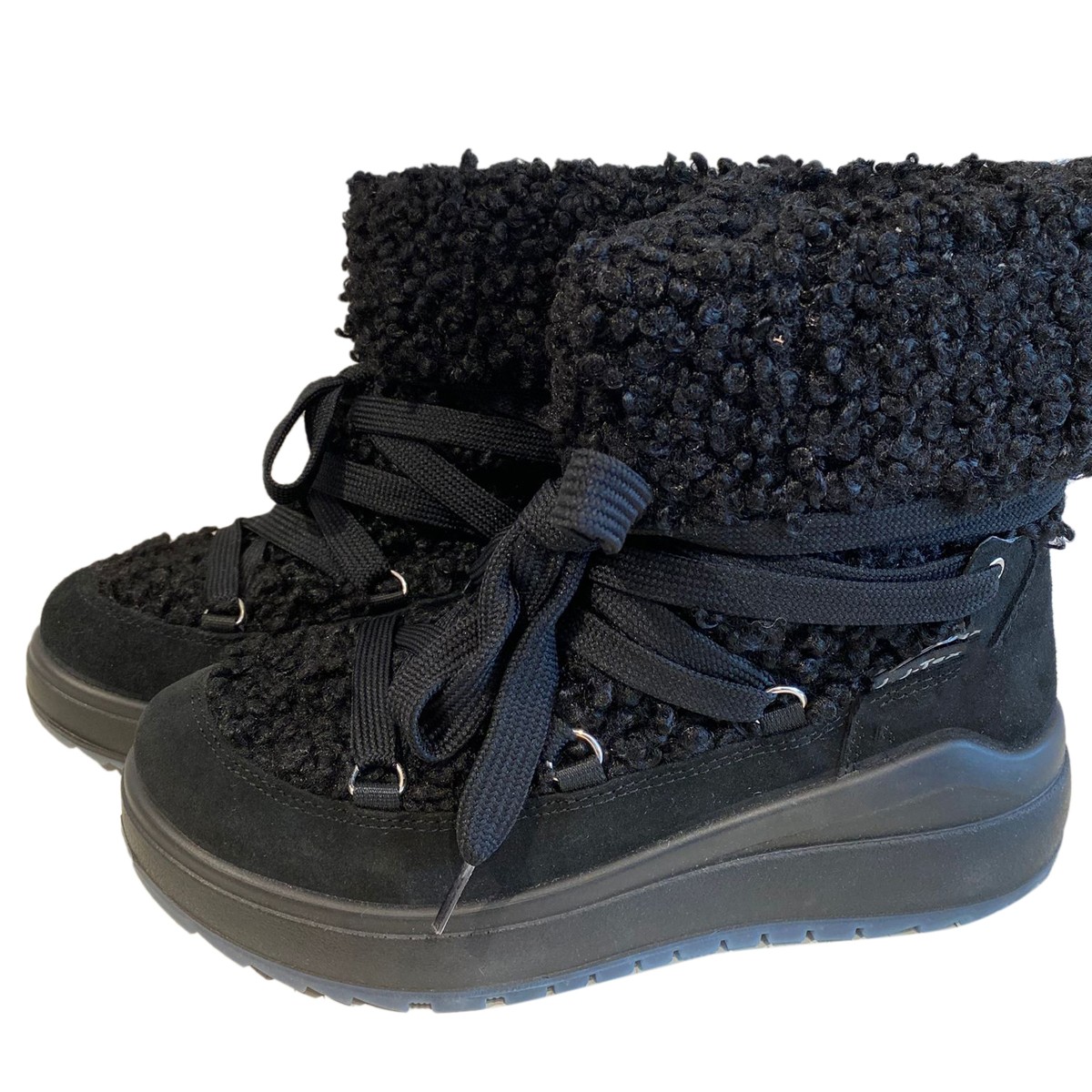 6382 5J Jacalu synth.wool / leather Pu sole Black