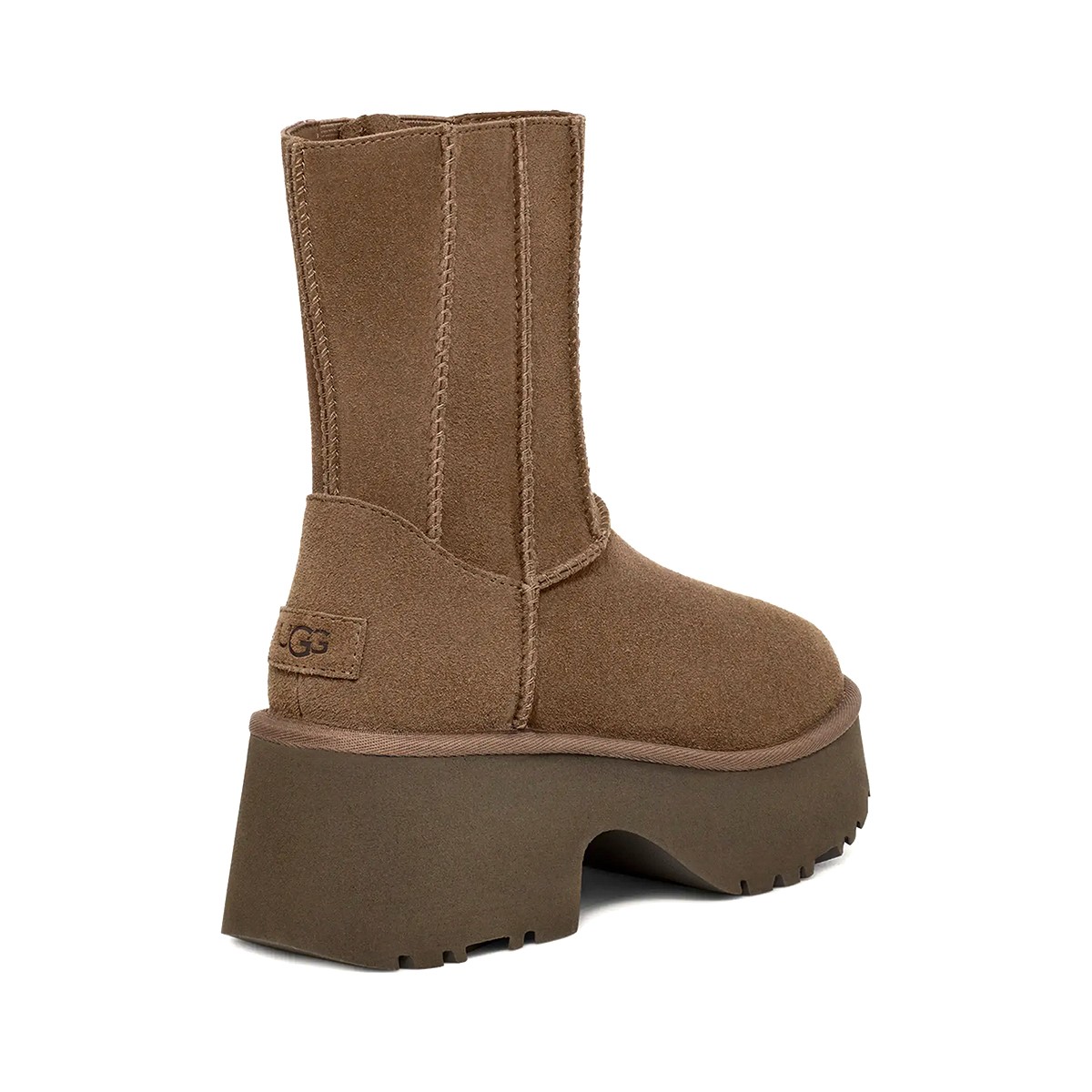 1158313 UGG W CLASSIC TWIN SEAM NEW HEIGHTS Hictory (Ceviz Rengi)