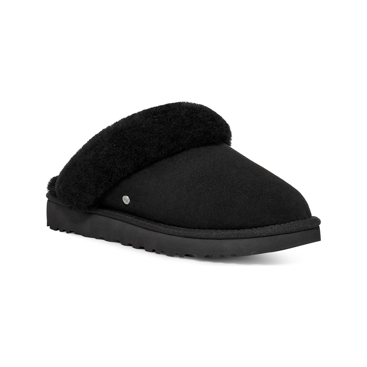 1130876 UGG W CLASSIC SLIPPER II Black (Siyah)