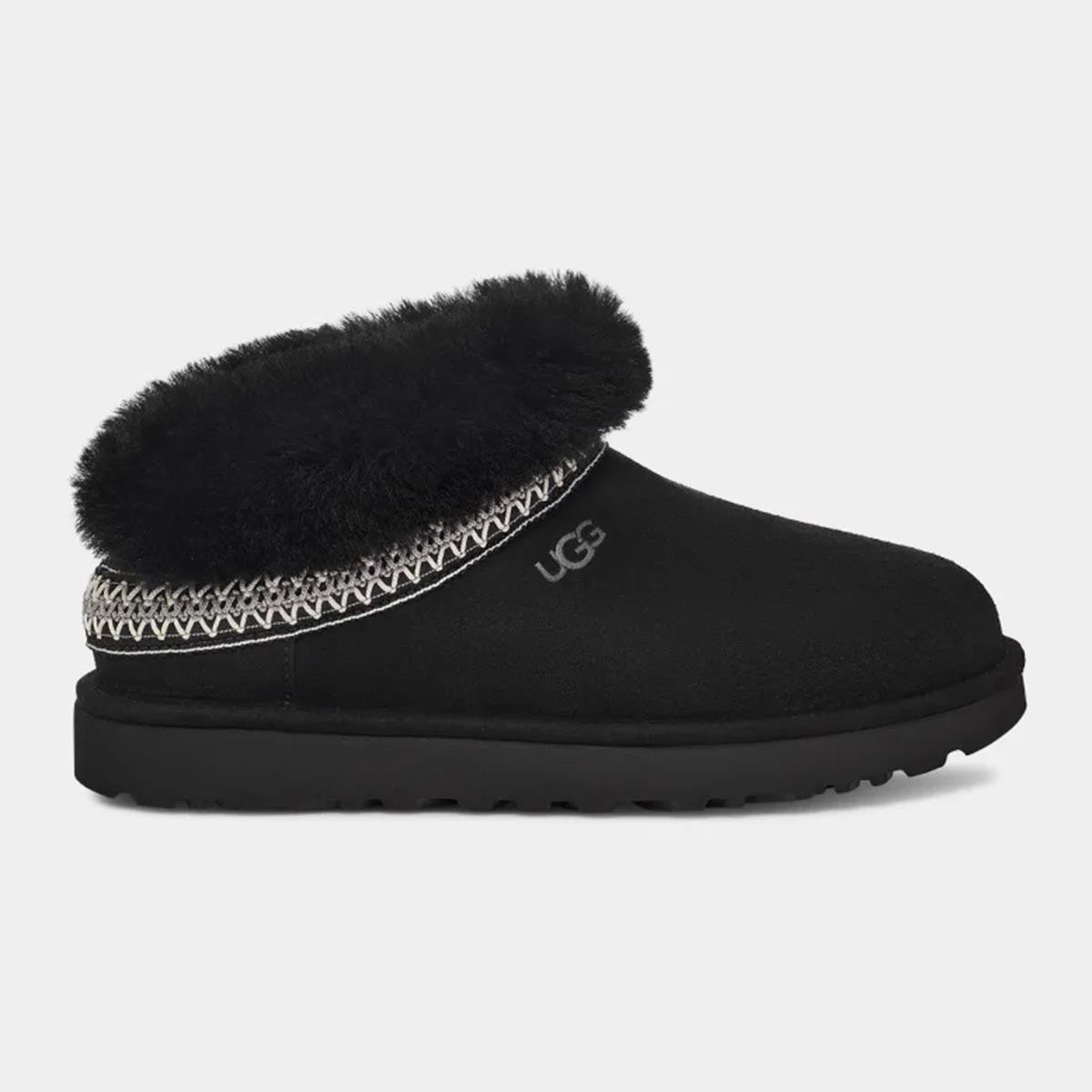 Kadın Bot 1158262 UGG W CLASSIC MINI CRESCENT BLACK (SIYAH)