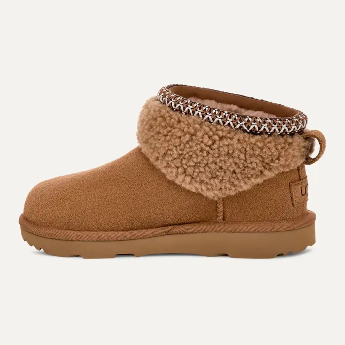 1157730K UGG K CLASSIC ULTRA MINI MAXI CURLY CHESTNUT (TABA)