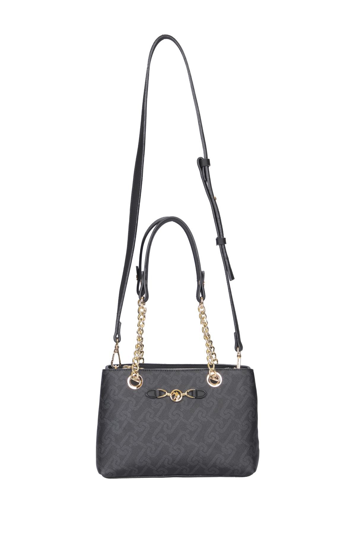 Kadın Omuz Çantası US24508 U.S. POLO ASSN. USPA LADIES BAG 00128 Black