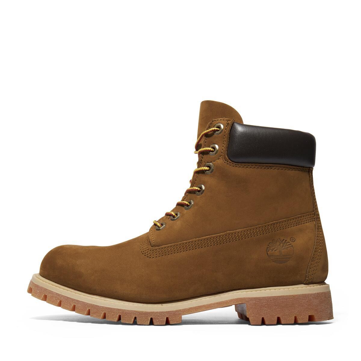 Erkek Bot (Outdoor) TB 172066 EBL1 Timberland Premium 6 INCH LACE UP WATERP Dark Wheat Nubuck