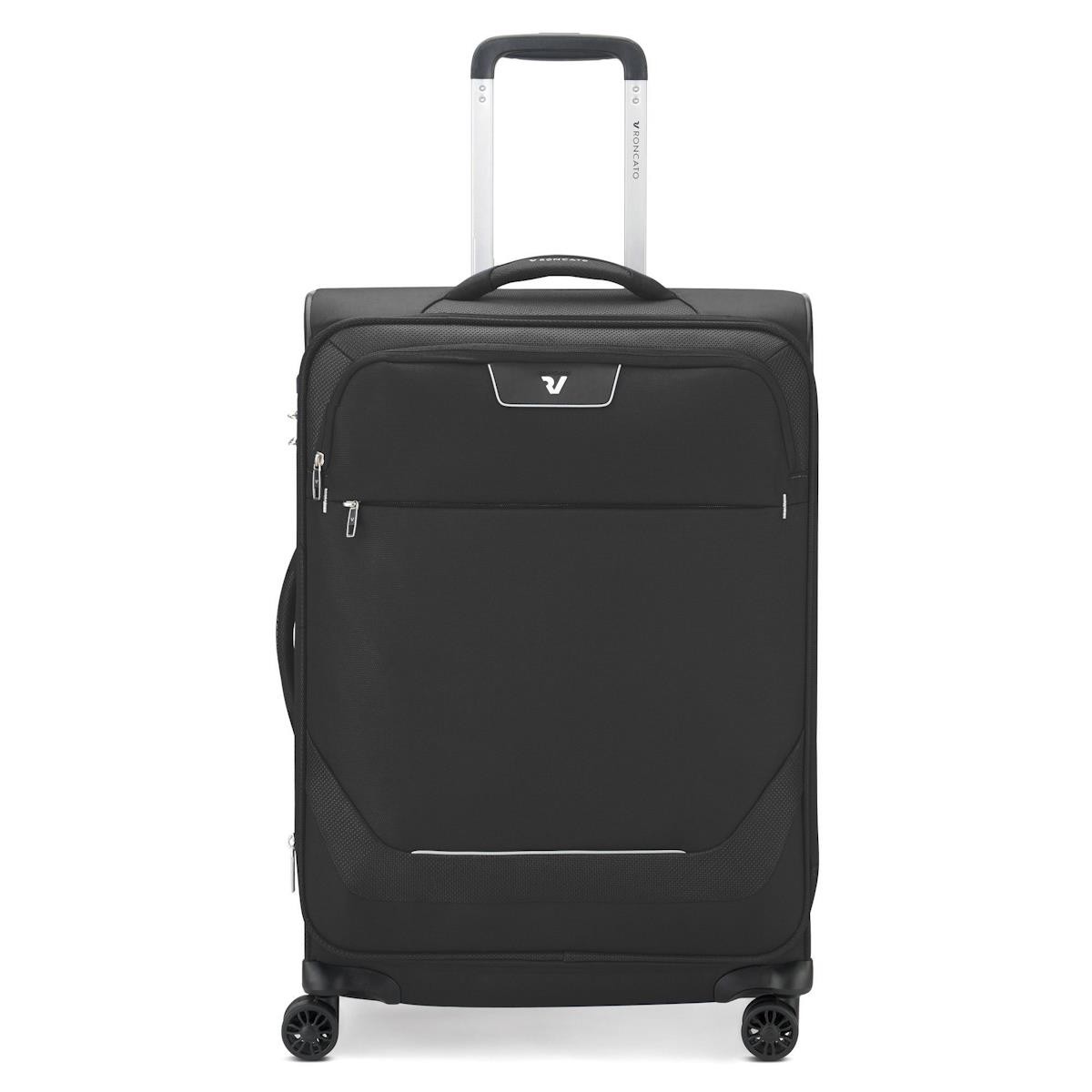 Unisex Valiz 41621201-01 Roncato Joy Medıum Trolley Expandable 63 Cm Nero