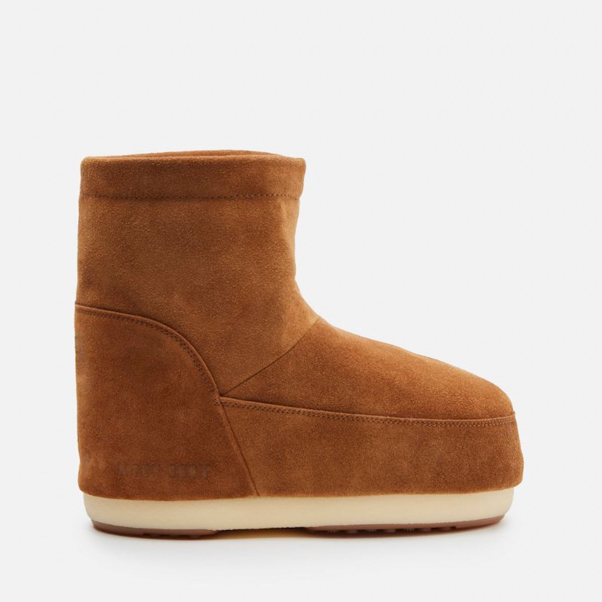 14094000-002 Moon Boot Icon Low Nolace Suede Cognac