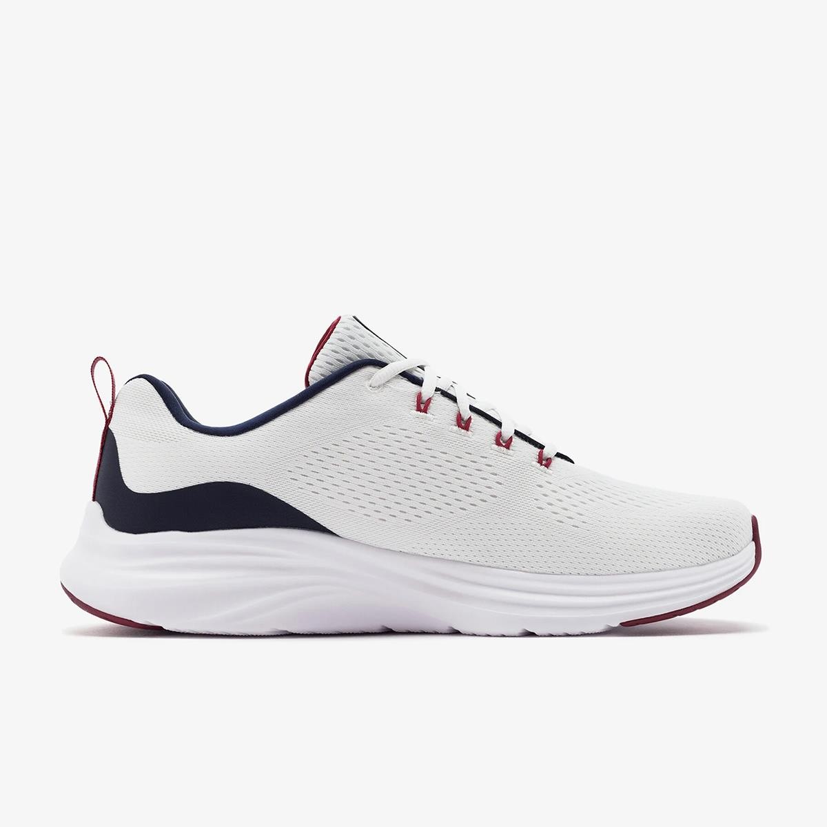 Erkek Sneaker ( Günlük) 232625 WNVR Skechers VAPOR FOAM White-Navy Blue-Red