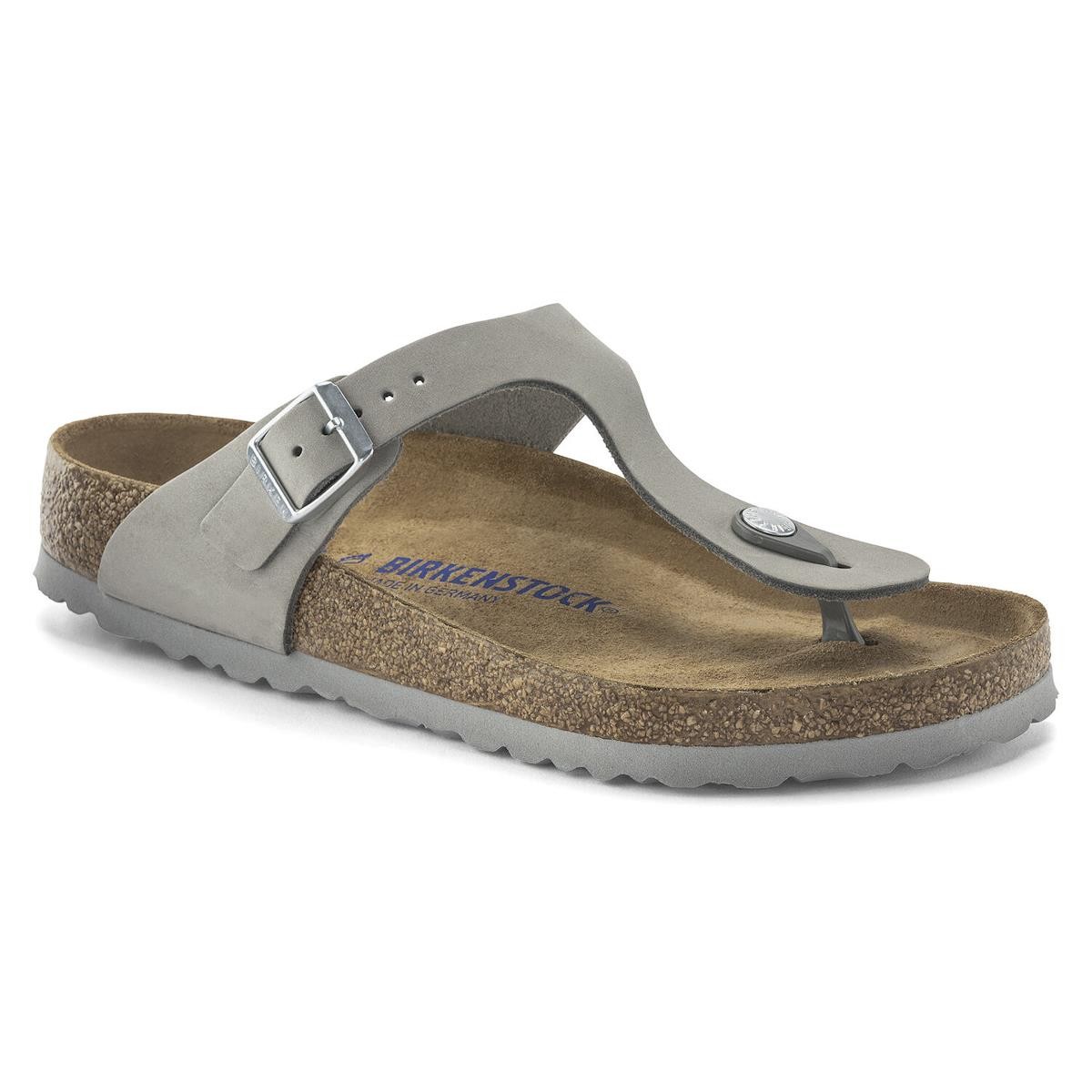 Kadın Terlik 1024127 Birkenstock GIZEH SFB NU DOVE GREY