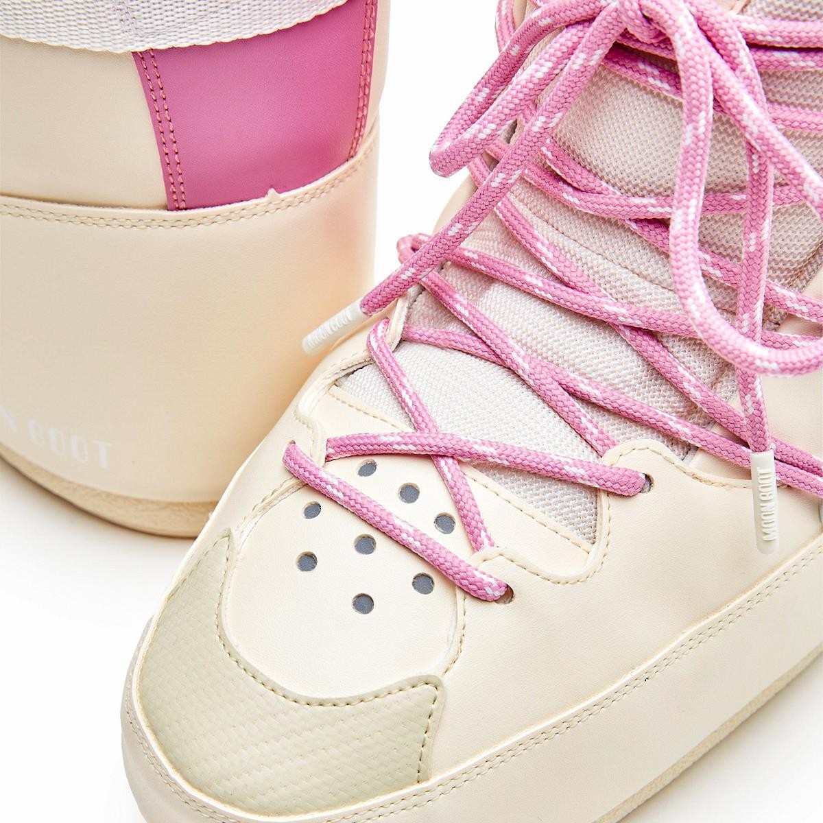 Kadın Bot (Kar) 14028200-002 Moon Boot Sneaker Mıd Frozen Dew - Pink