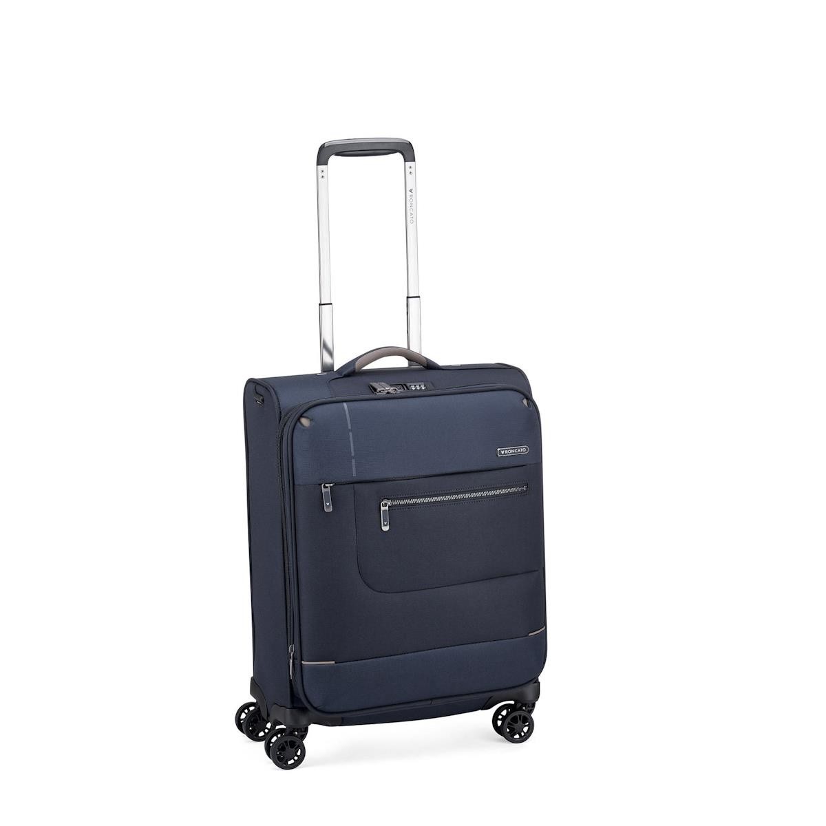 Unisex Valiz 41527323 Roncato Trolley Cabına 4R 55-20 Exp. Sıdetrack Blu Notte