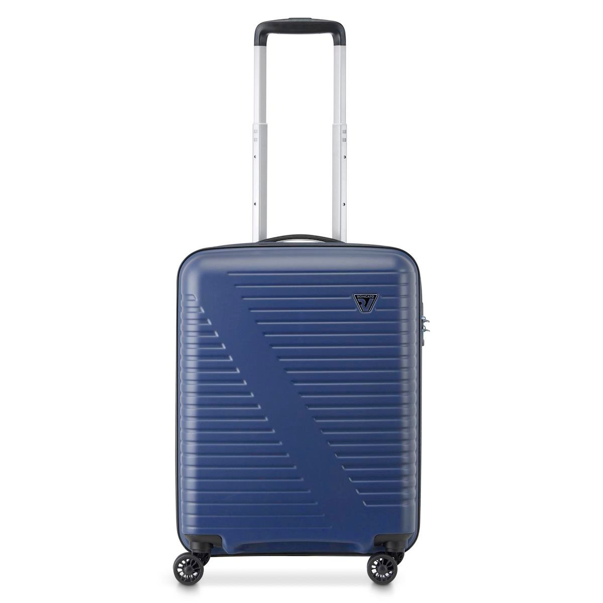 Unisex Valiz 41304323 Roncato Sunlite Trolley Cabına 4R Blu notte