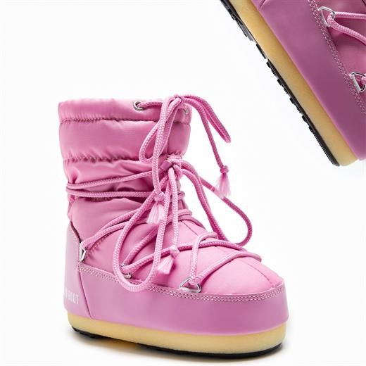 Kız Çocuk Bot (Kar) 14600100-004 Moon Boot Lıght Low Nylon Pink