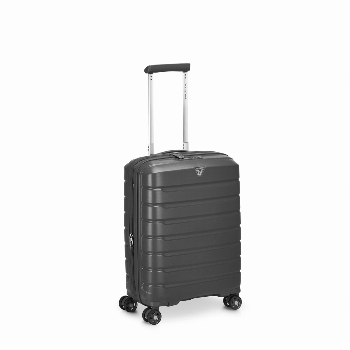 41818322 Roncato B-Flying Carry-On Spinner Expandable 55 Cm Antracite