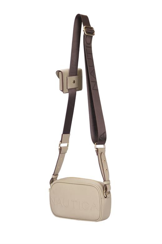 Kadın Çapraz Çanta CN6529T  NAUTICA LADIES BAG 04448 Gravel(Çakıl)