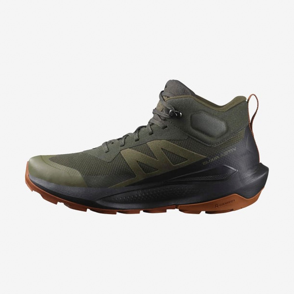 L47560300 SALOMON ELIXIR ACTIV MID GTX Peat/Black/Caramel Cafe