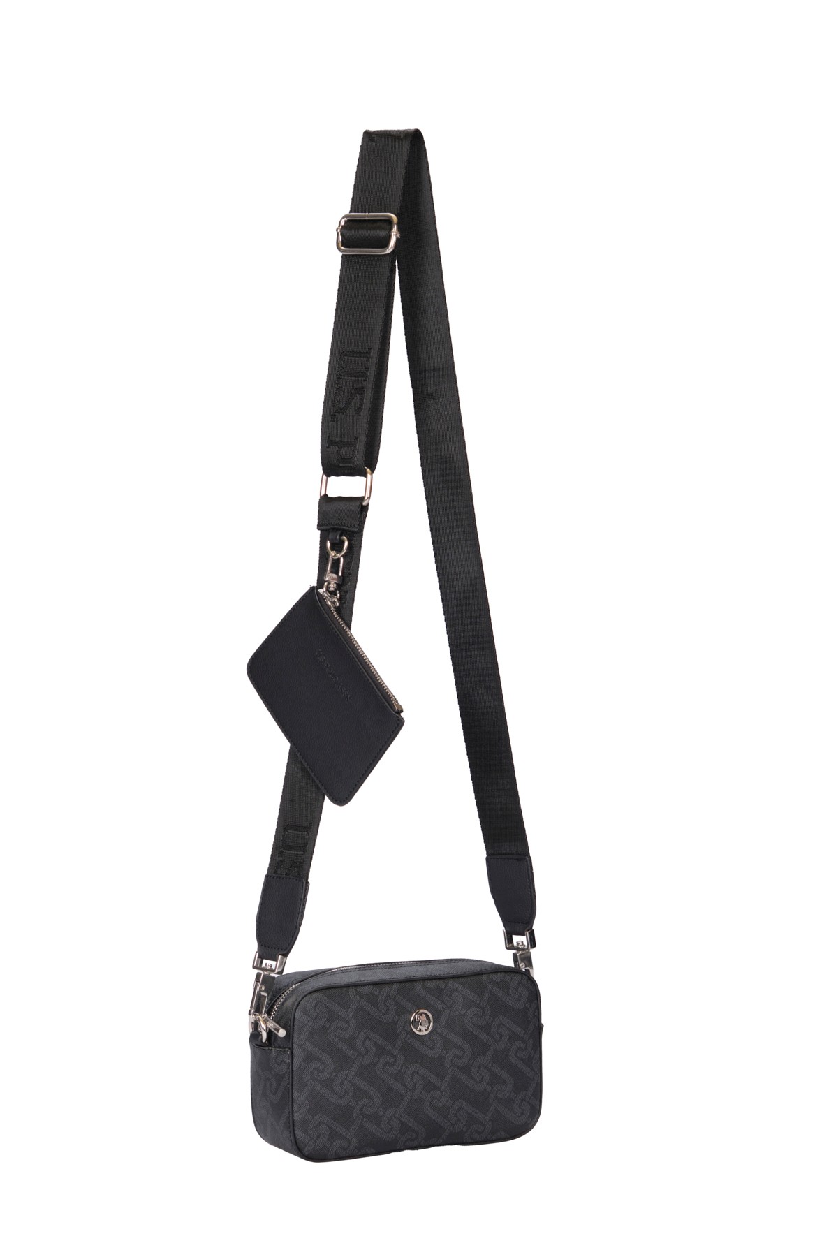 Kadın Omuz Çantası US24526 U.S. POLO ASSN. USPA LADIES BAG 00128 Black