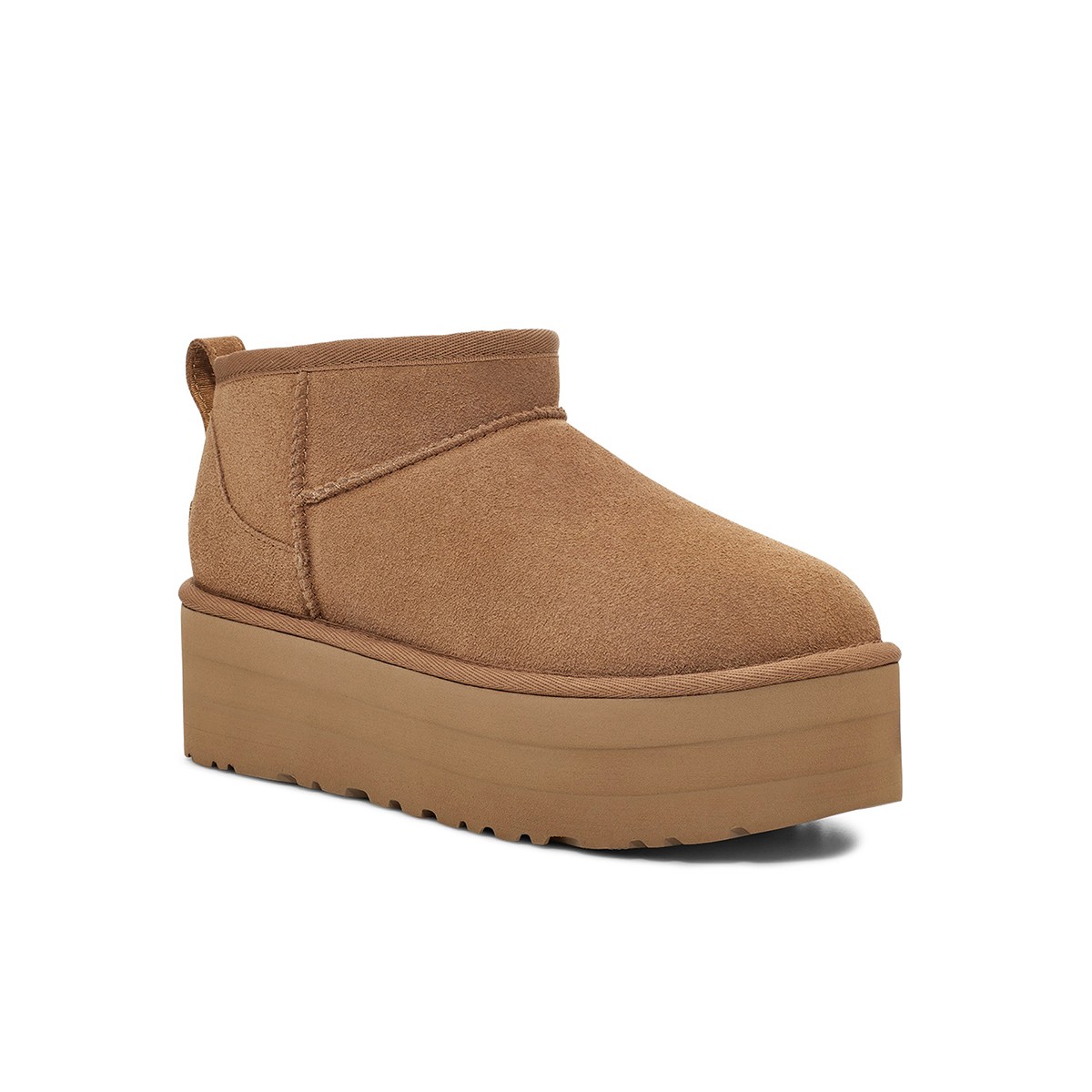 Kadın Bot 1135092 UGG W CLASSIC ULTRA MINI PLATFORM CHESTNUT (TABA)