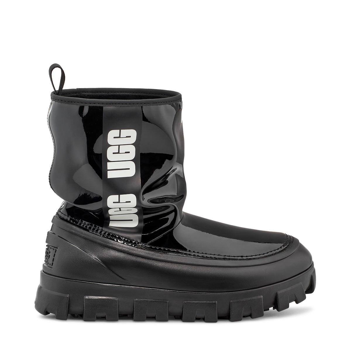 Kadın Bot 1144059 UGG W CLASSIC BRELLAH MINI BLACK (SIYAH)