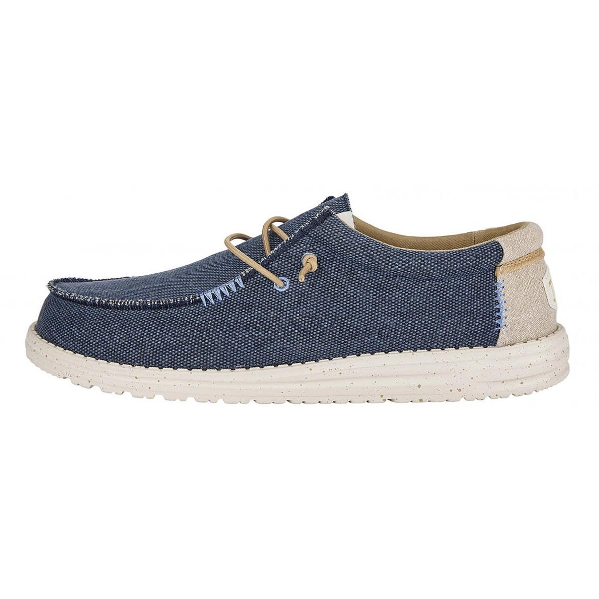 Erkek Sneaker ( Günlük) HD.40952  Hey Dude Wally Coastline Jute 410 Navy