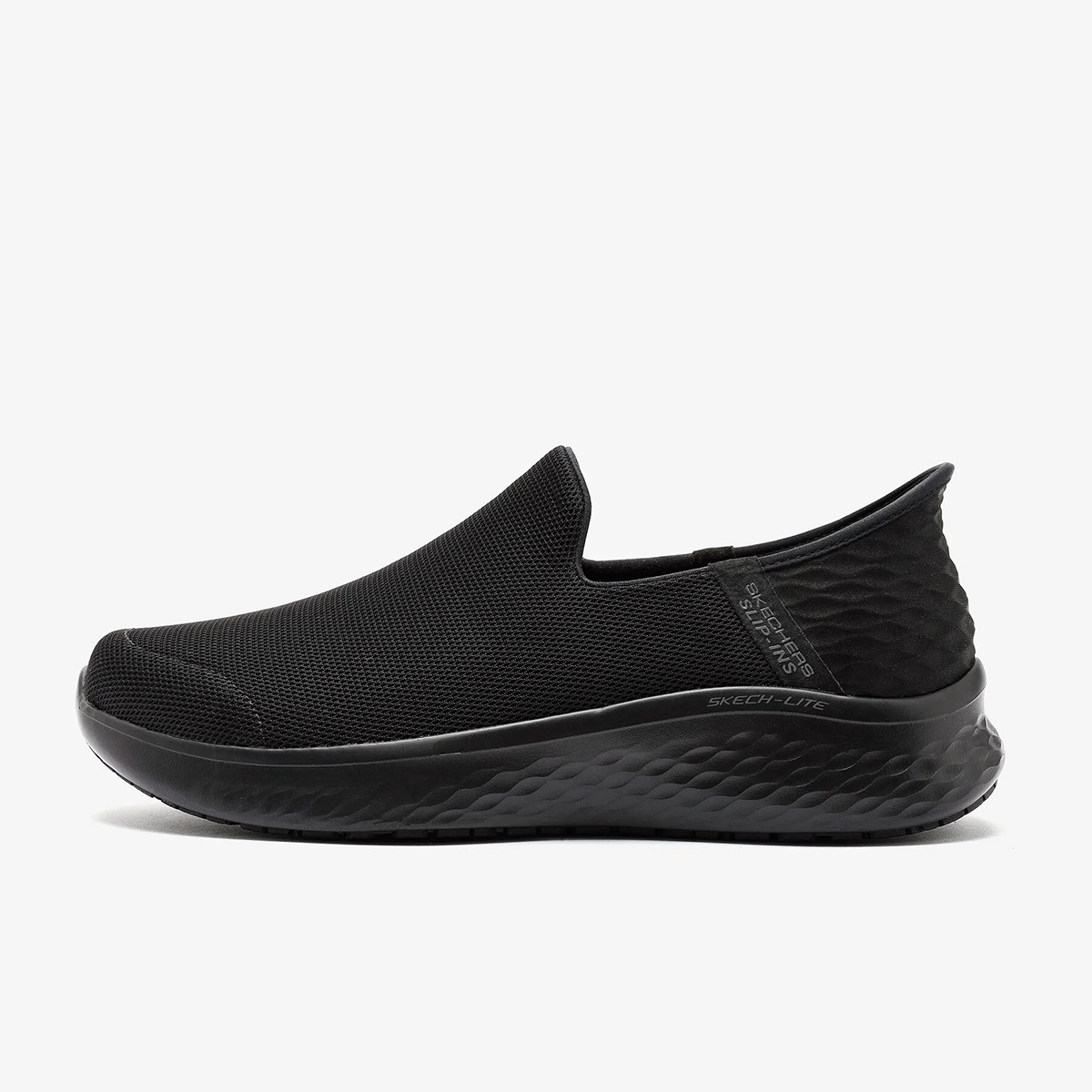 Erkek Sneaker ( Günlük) 200281 BLK SKECH-LITE PRO SR - PHAVEX Black Knit Mesh- Charcoal Trim