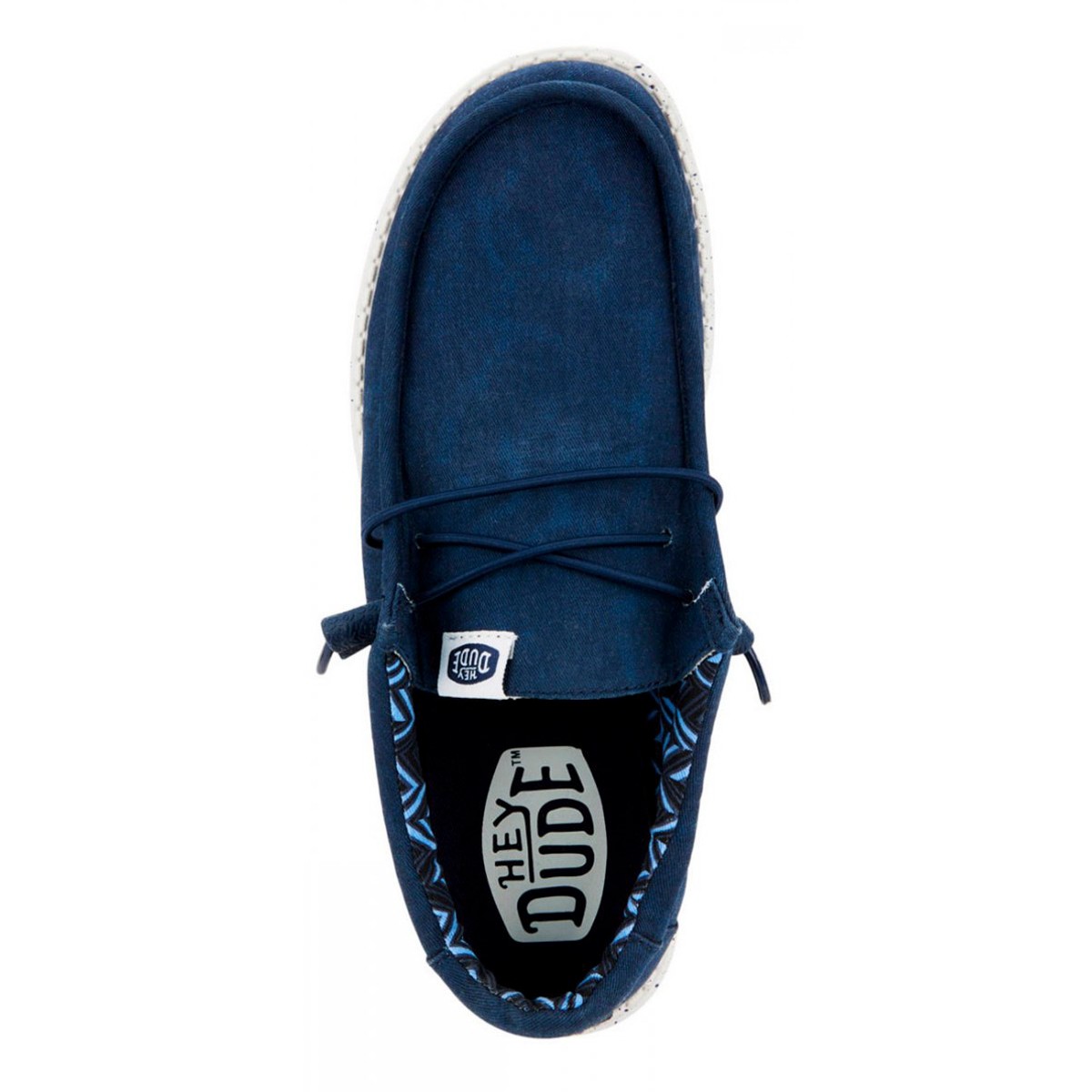 Erkek Sneaker ( Günlük) HD.40700  Hey Dude Wally Canvas 410 Navy