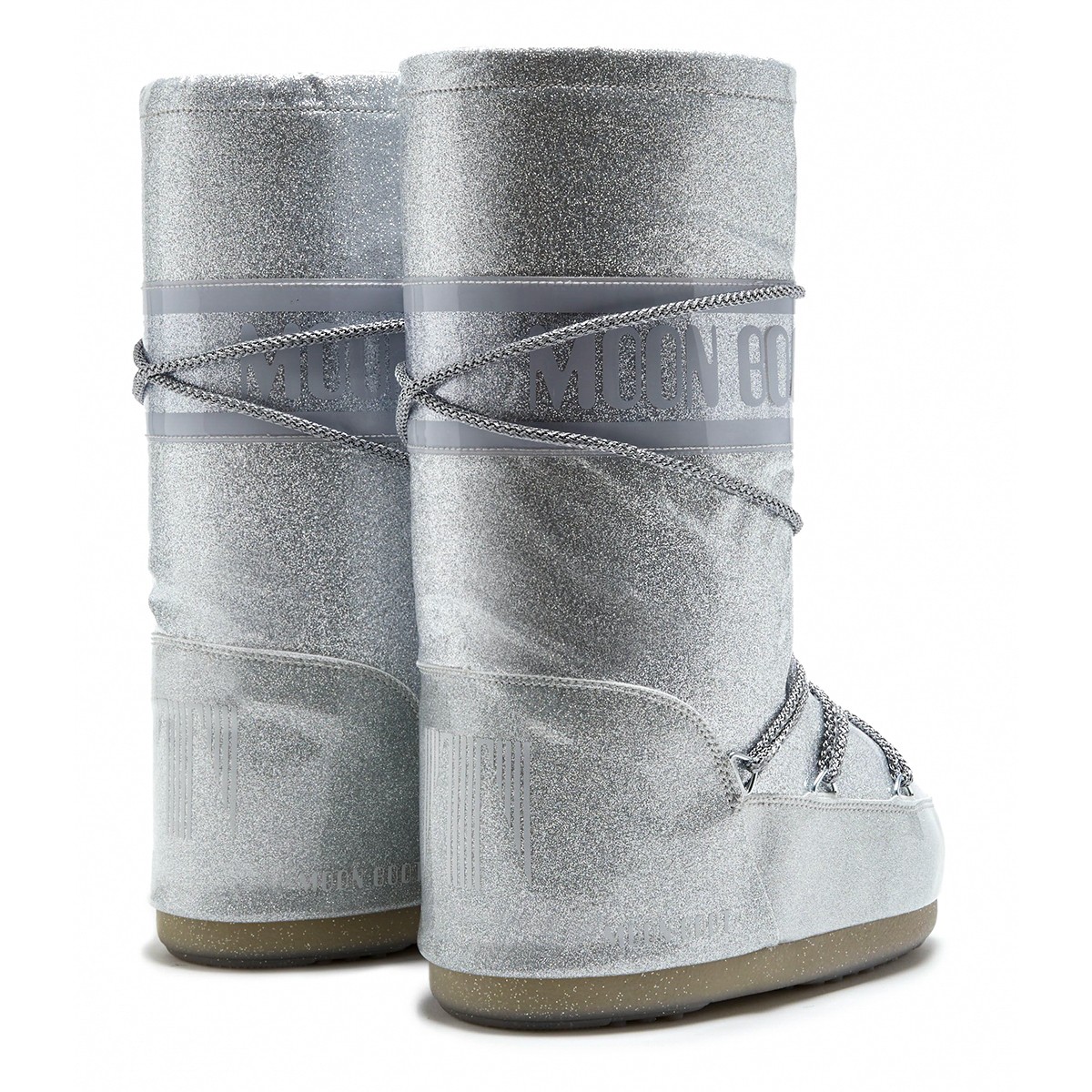 80D1402850-H001 Moon Boot Icon Glitter Silver