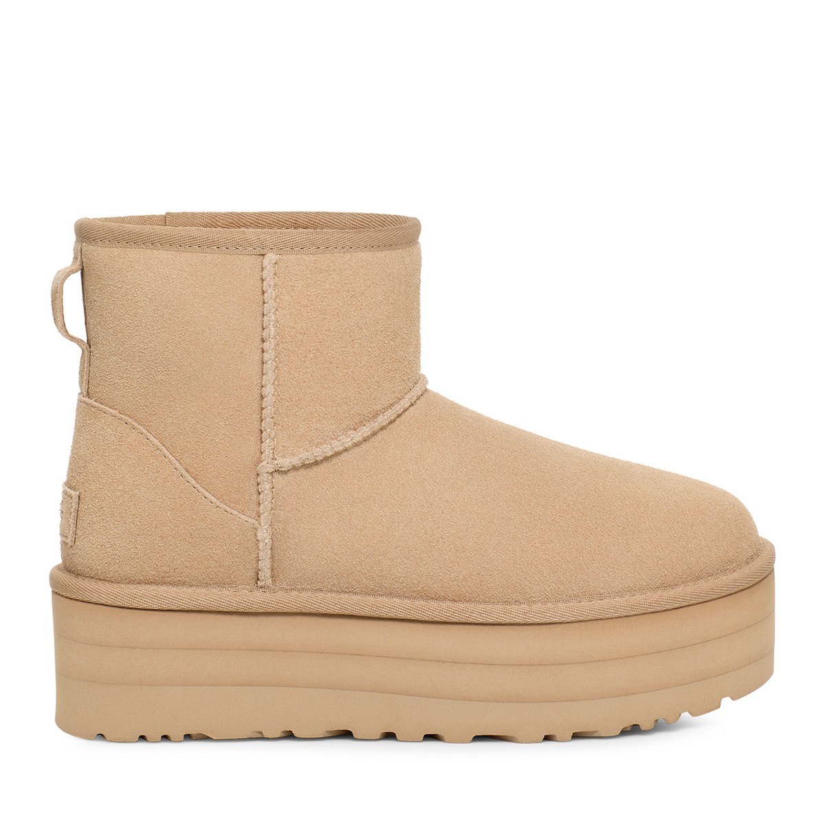 Kadın Bot 1134991 UGG W CLASSIC MINI PLATFORM MUSTARD SEED (HARDAL)