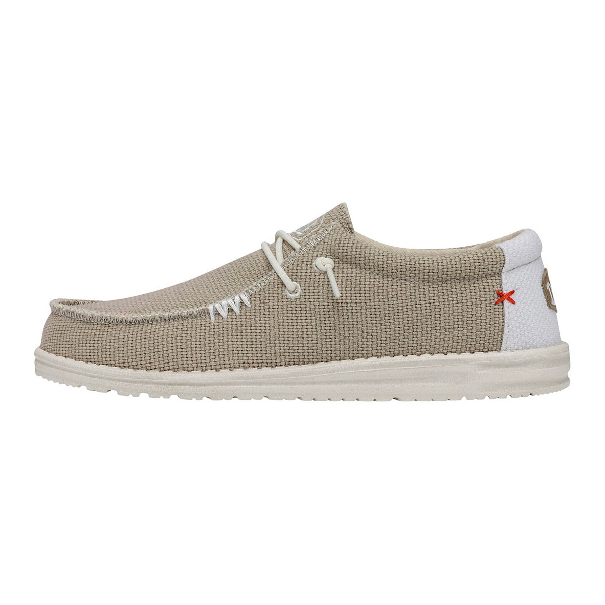 Erkek Sneaker ( Günlük) HD.40003  Hey Dude Wally Braided 1LB Off White