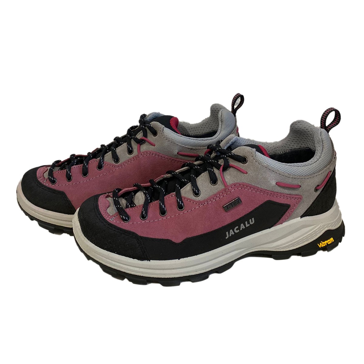 31831 8J Jacalu leather Upper and PU/Rubber sole Waterproof Pink/Grey