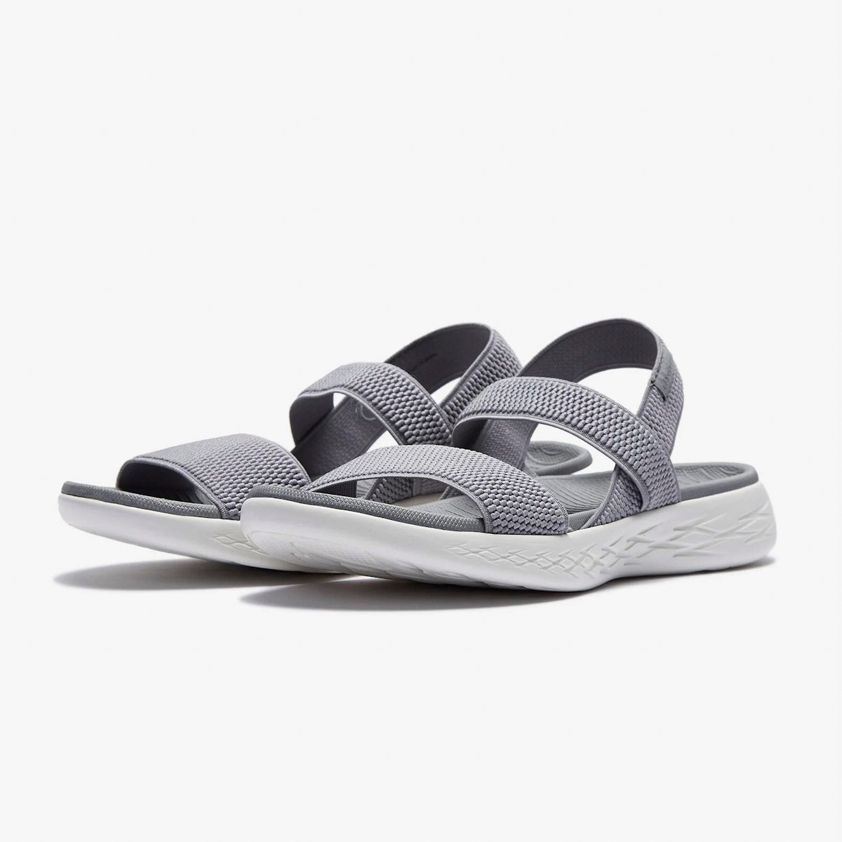 15312 GYW Skechers ON-THE-GO 600 Grey/White