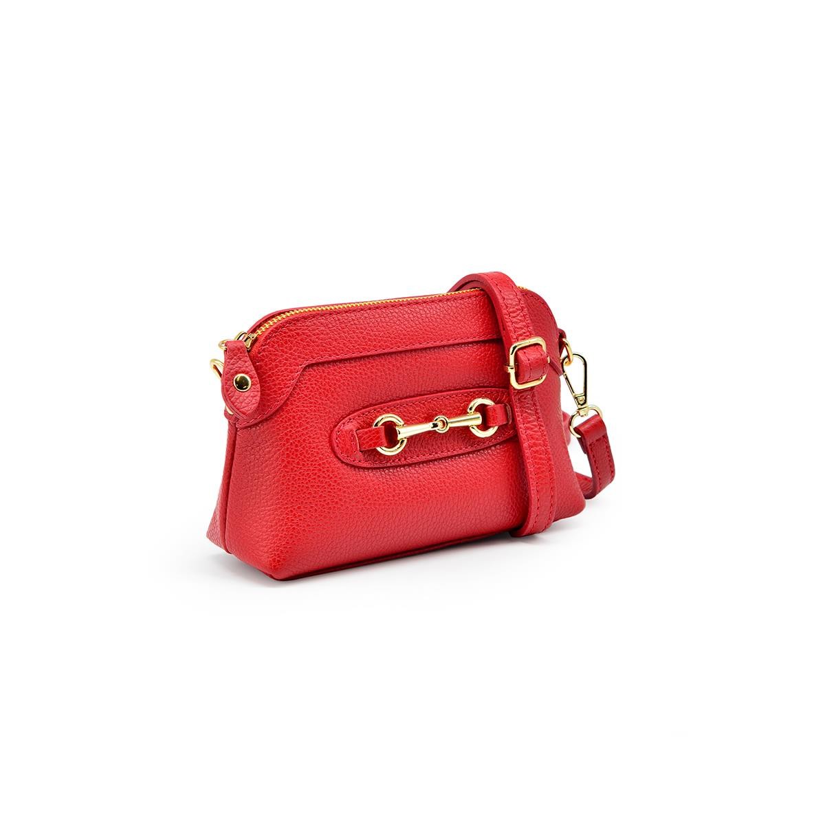 Kadın Çapraz Çanta MISS G Piumelli Milano Bag D58 Red