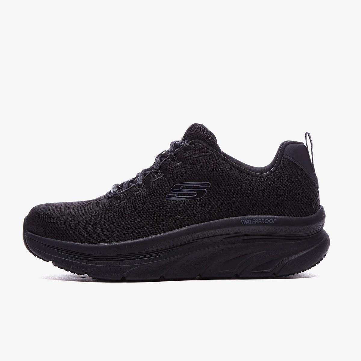 Kadın Sneaker ( Günlük) 149810 BBK Skechers  D'LUX WALKER - GET OASIS Black Knit