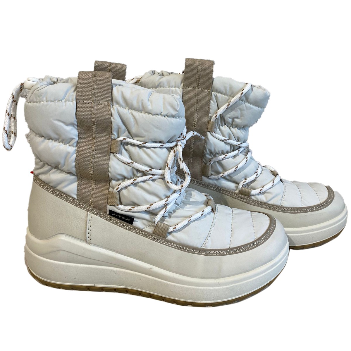 6381 5J Jacalu textile upper and leather-Pu sole White