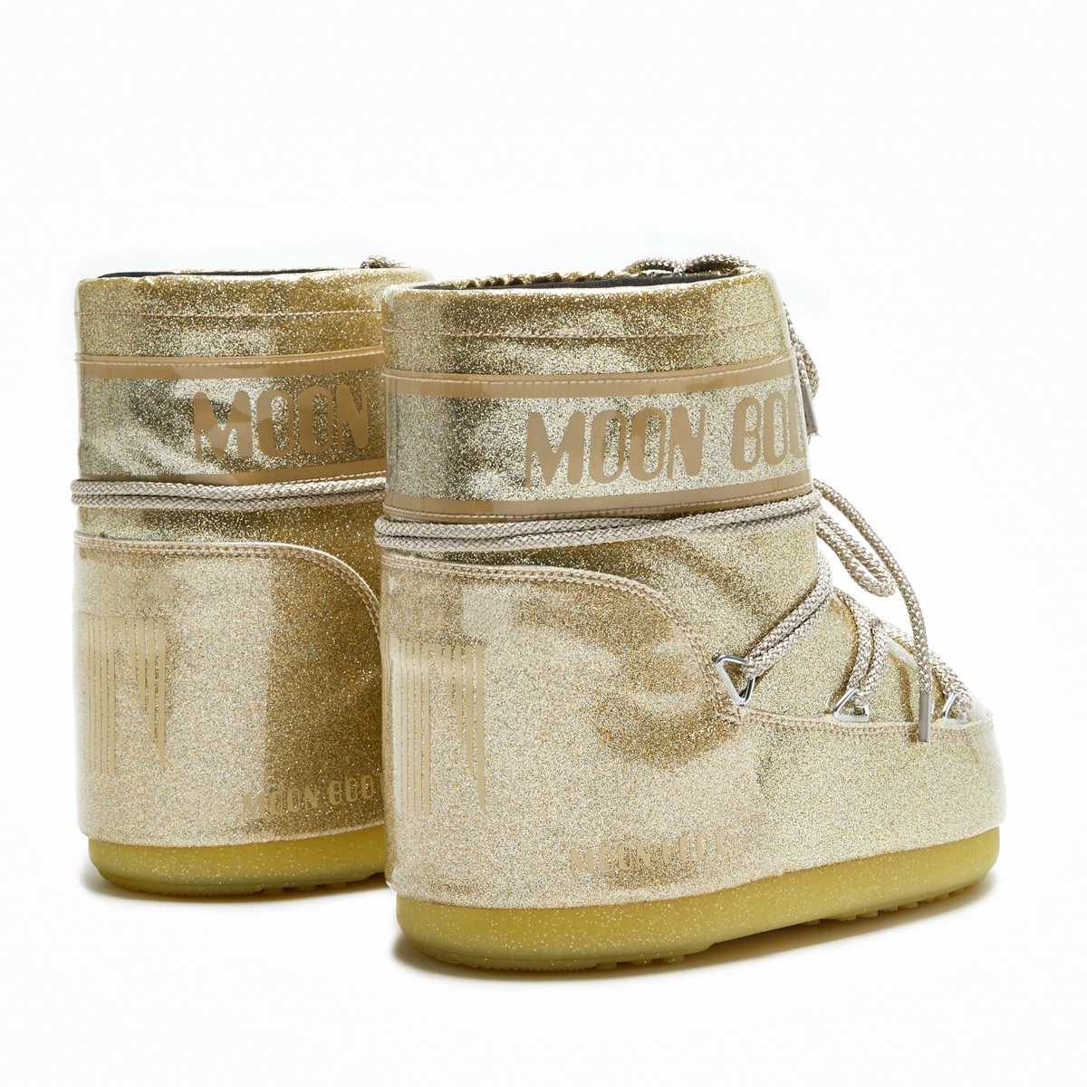 80D1409440-B002 Moon Boot Icon Low Glitter Gold