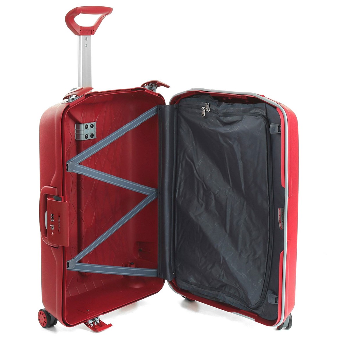 50071209 Roncato Light Trolley Medio 4W 68 cm  Rosso 68x48x27