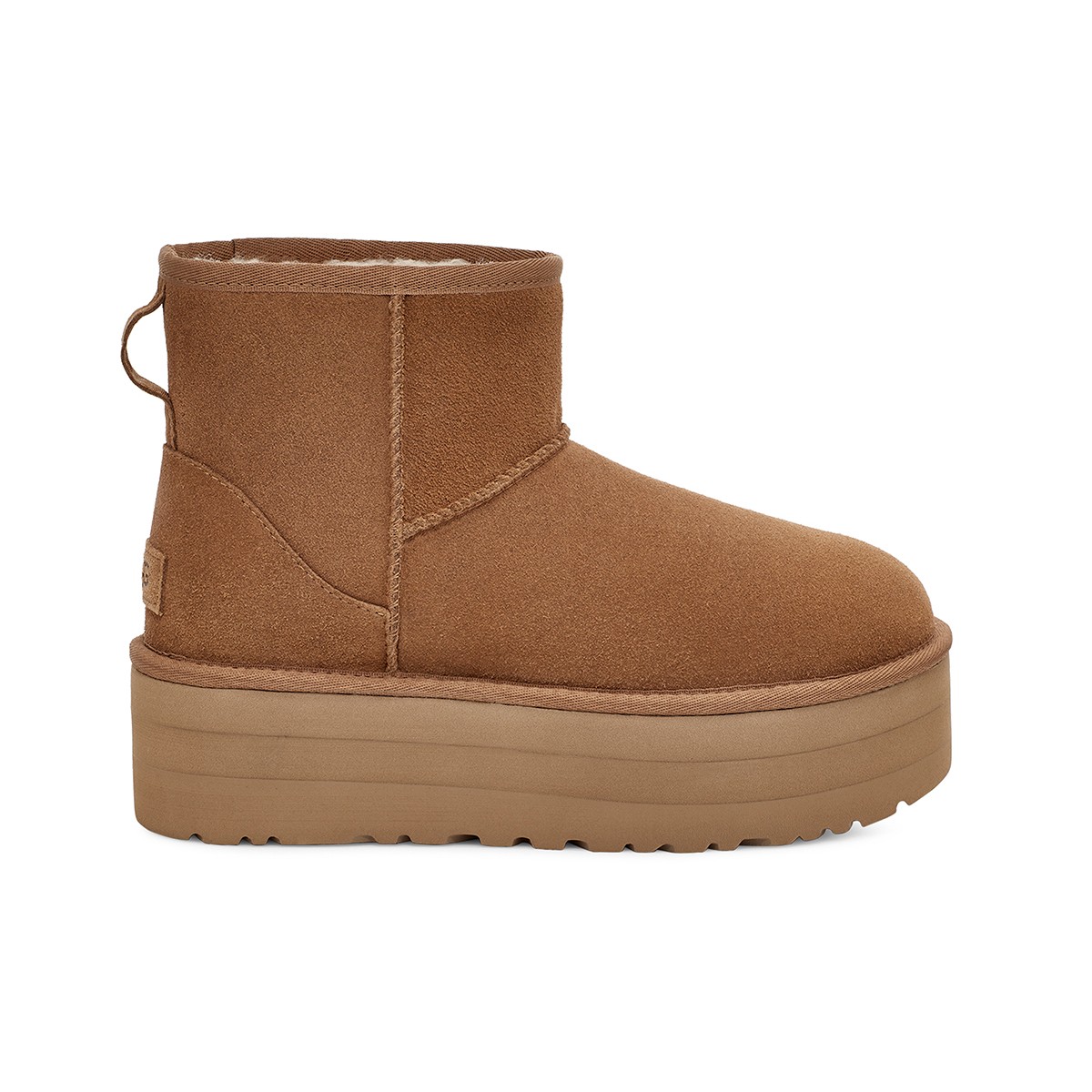 1134991 UGG W CLASSIC MINI PLATFORM CHESTNUT (TABA)