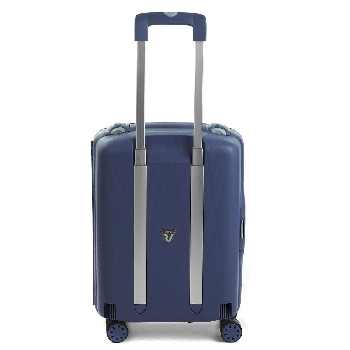 Unisex Valiz 50071483 Roncato Light Trolley Cabina 20 cm 4W Navy 55X40X20