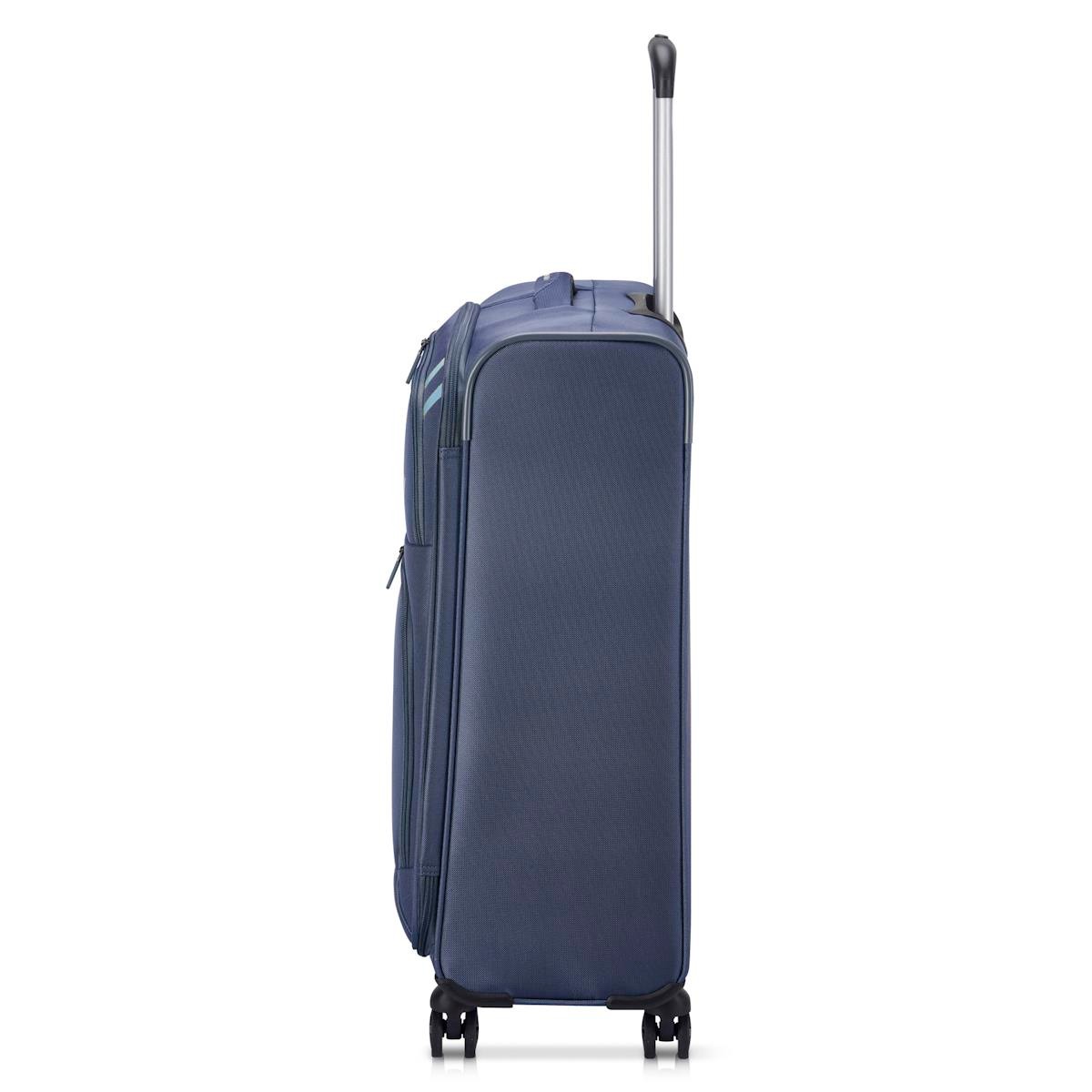 Unisex Valiz 41306223 Roncato Twin Trolley Medıo 4R Blu notte