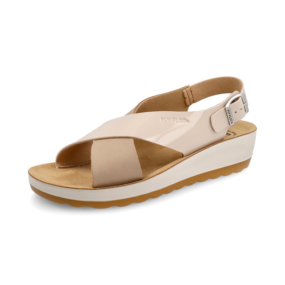 42 G61 3C  Fly Flot SYNTHETIC Sandal Beige