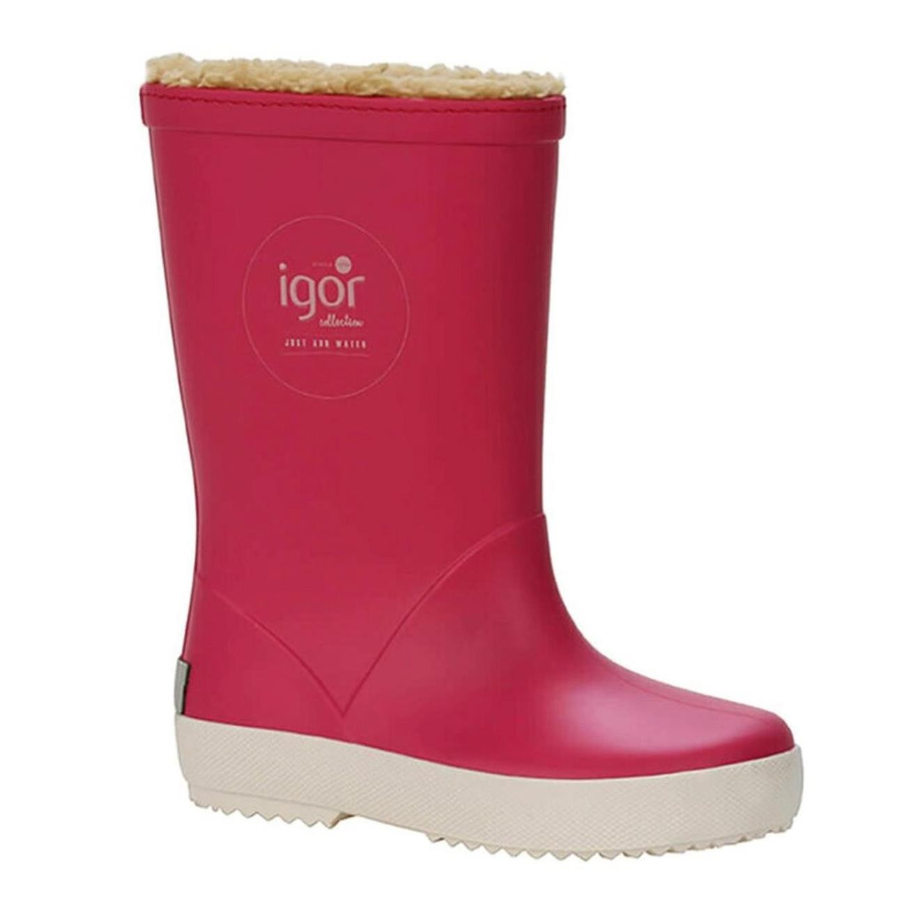 Kız Çocuk Bot  (Yağmur ) W10207 SPLASH NAUTICO BORREGUITO 007-Fucsia